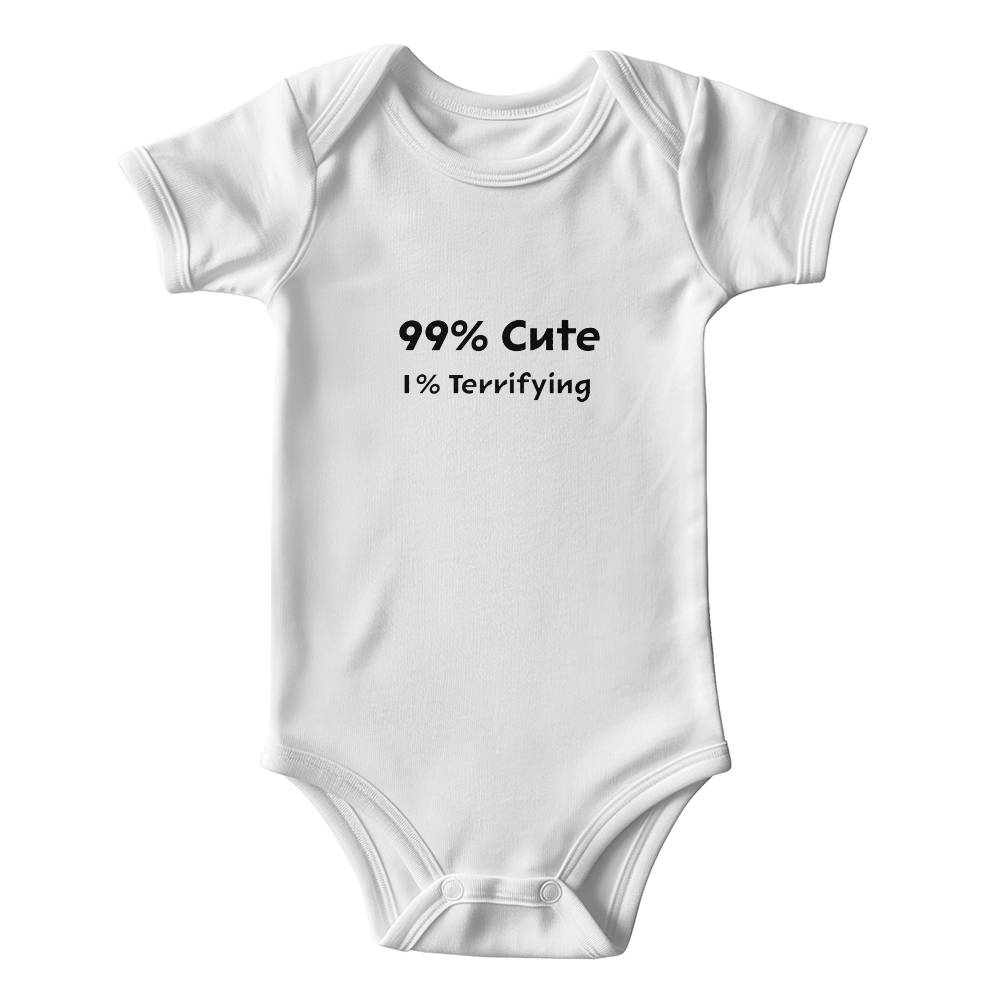 99% Cute, 1% Terrifying - Onesie