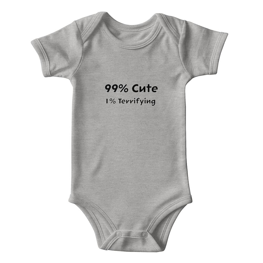 99% Cute, 1% Terrifying - Onesie